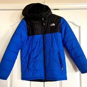 Boys Teen Winter North Face Coat.